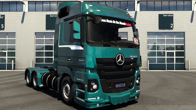 Mercedes Actros 2651 v1.0 для Euro Truck Simulator 2 (1.47.x)