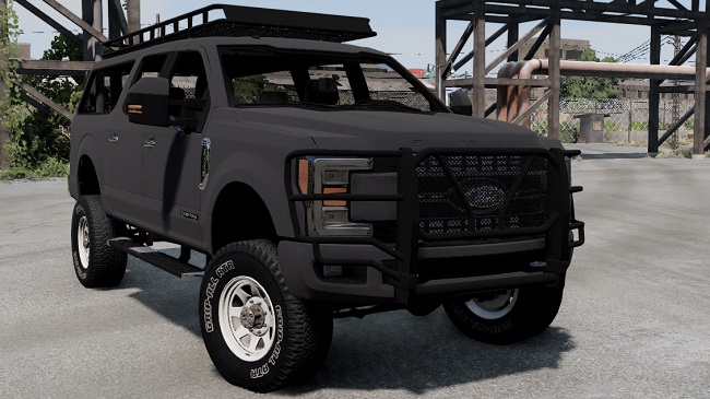 Ford Excursion v2.5 для BeamNG.drive (0.28.x)