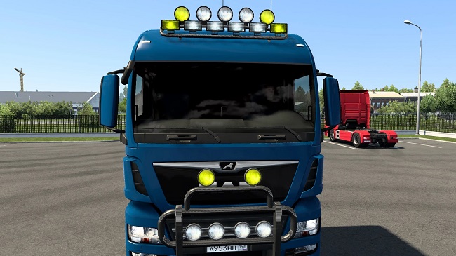 New Addon Lamps UPDATE для Euro Truck Simulator 2 (1.47.x)