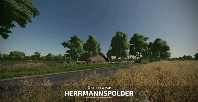 Карта Herrmannspolder v1.1.0.0 для Farming Simulator 22 (1.11.x)