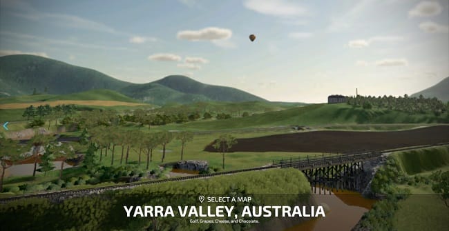 Карта Yarra Valley, Australia v1.1.1 для Farming Simulator 22 (1.12.x)