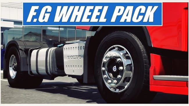 F.G. Wheel Pack v1.4 для Euro Truck Simulator 2 (1.47.x)