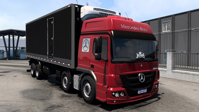 Mercedes-Benz Atego 2426 v1.0 для Euro Truck Simulator 2 (1.47.x)