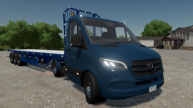 Mercedes Sprinter VanTruck v1.0 для Farming Simulator 22 (1.10.x)