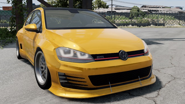 Volkswagen Golf MK7 GTI v1.0 для BeamNG.drive (0.29.x)