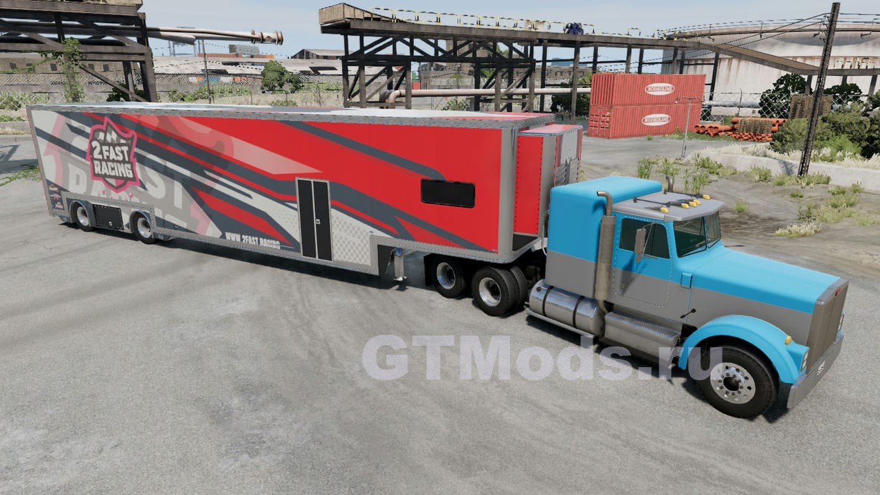 Race Car Trailer v1.0 (0.29.x) » Моды для игр про автомобили от GTMods.ru