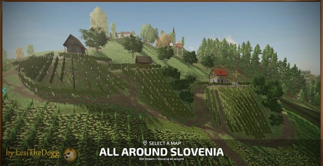Карта All Around Slovenia v1.0 для Farming Simulator 22 (1.11.x)