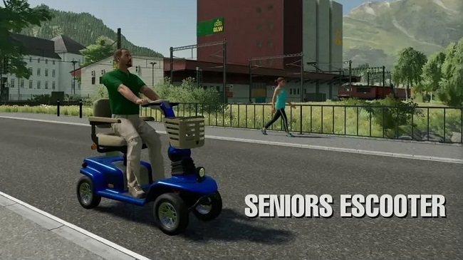 Seniors eScooter v1.0.1.0 для Farming Simulator 22 (1.11.x)