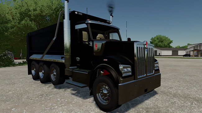 Kenworth W990 Dump Truck v3.0 для Farming Simulator 22 (1.11.x)