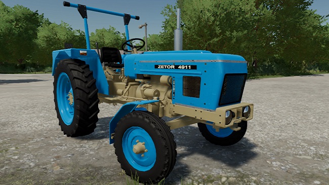 Zetor 4911 v1.0.0.0 для Farming Simulator 22 (1.11.x)