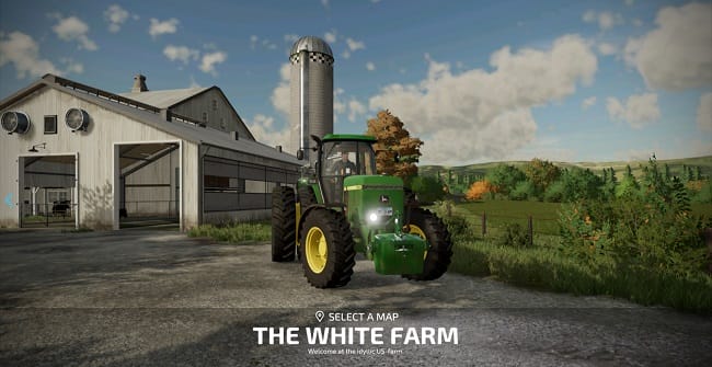 Карта The White Farm v1.0 для Farming Simulator 22 (1.11.x)