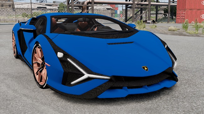 Lamborghini Sian для BeamNG.drive (0.29.x)