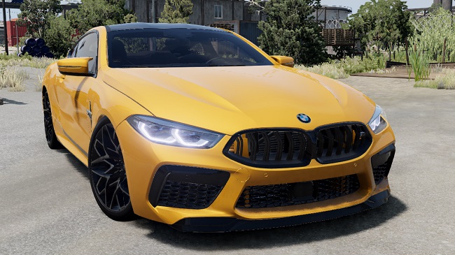 BMW M8 Competition 2022 v1.0 для BeamNG.drive (0.29.x)