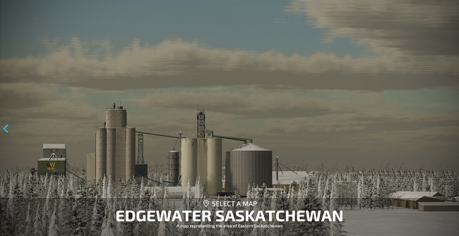 Карта Edgewater Saskatchewan v1.0 Edit для Farming Simulator 22 (1.11.x)