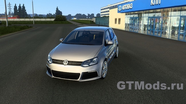Volkswagen Polo 2011 v1.1 для Euro Truck Simulator 2 (1.47.x)