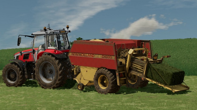 New Holland D800/D1000 v1.0 для Farming Simulator 22 (1.11.x)