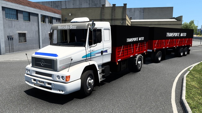 Mercedes LS1634 v1.0 для Euro Truck Simulator 2 (1.48.x)