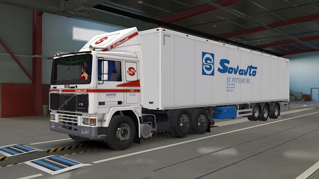 Комбо скин Sovavto для грузовика Volvo F12 F16 v1.2 в ETS 2 (1.40-1.48)