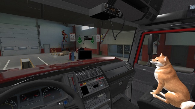 Интерьер для грузовика URAL-6464 v1.0 для Euro Truck Simulator 2 (1.48.x)
