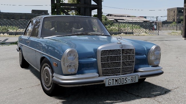 Mercedes-Benz 300 SEL v1.0 для BeamNG.drive (0.30.x)