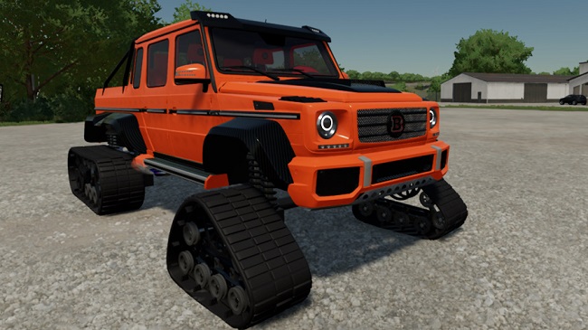 Brabus B63S-700 6x6 v1.0.0.0 для Farming Simulator 22 (1.11.x)