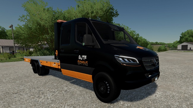 Mercedes Sprinter Tow Truck v1.0 для Farming Simulator 22 (1.11.x)