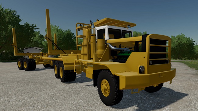 Hayes HDX Logging Truck v1.0.0.0 для Farming Simulator 22 (1.12.x)