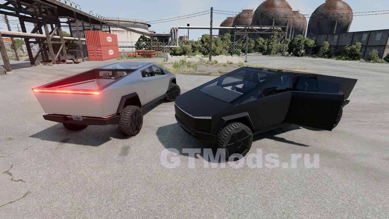 Tesla CyberTruck 2024 v1.0 » Моды для игр про автомобили от GTMods.ru