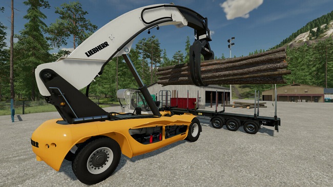 Liebherr LRS 645 v1.0 для Farming Simulator 22 (1.12.x)