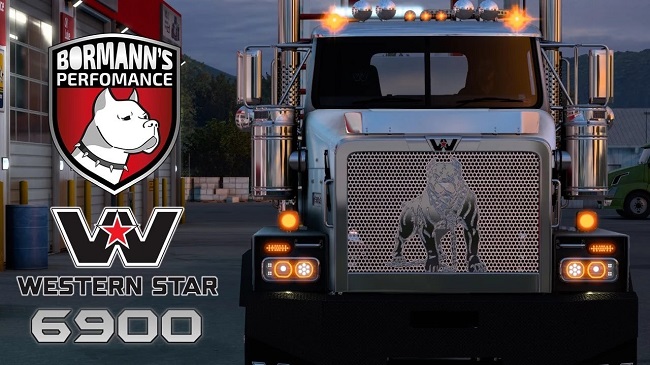 Western Star 6900 v1.0 для American Truck Simulator (1.48.x)