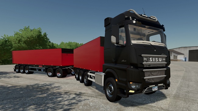 Sisu Grain Truck v1.0 для Farming Simulator 22 (1.12.x)