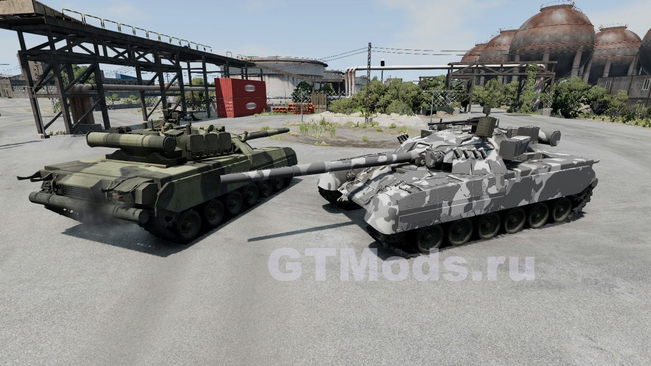 Танк Т-80У v5.2 Update » Моды для игр про автомобили от GTMods.ru