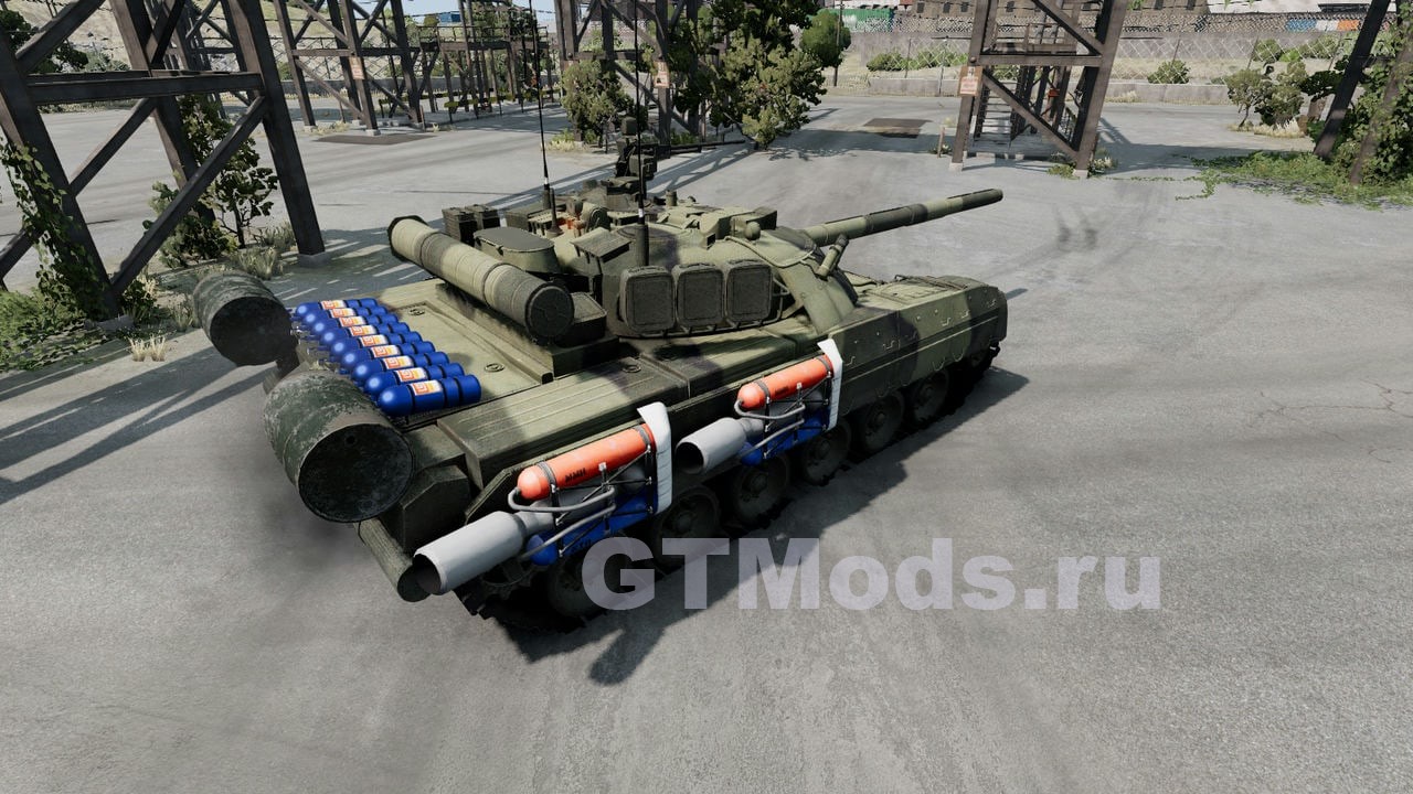 Танк Т-80У v5.2 Update » Моды для игр про автомобили от GTMods.ru