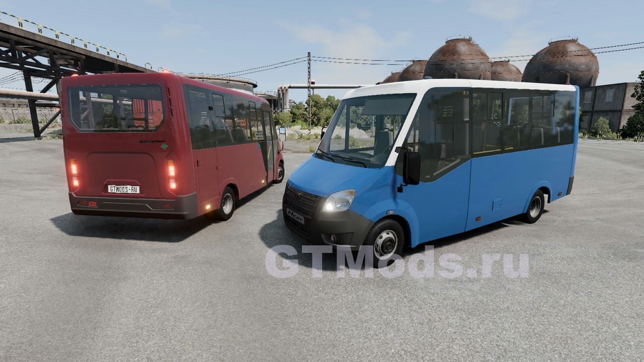 Газель NEXT Cityline v1.0 » Моды для игр про автомобили от GTMods.ru