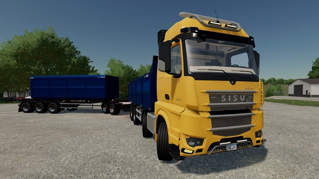 FS22: Sisu Polar Cassette v 1.0.0.0 Trucks Mod für Farming Simulator 22