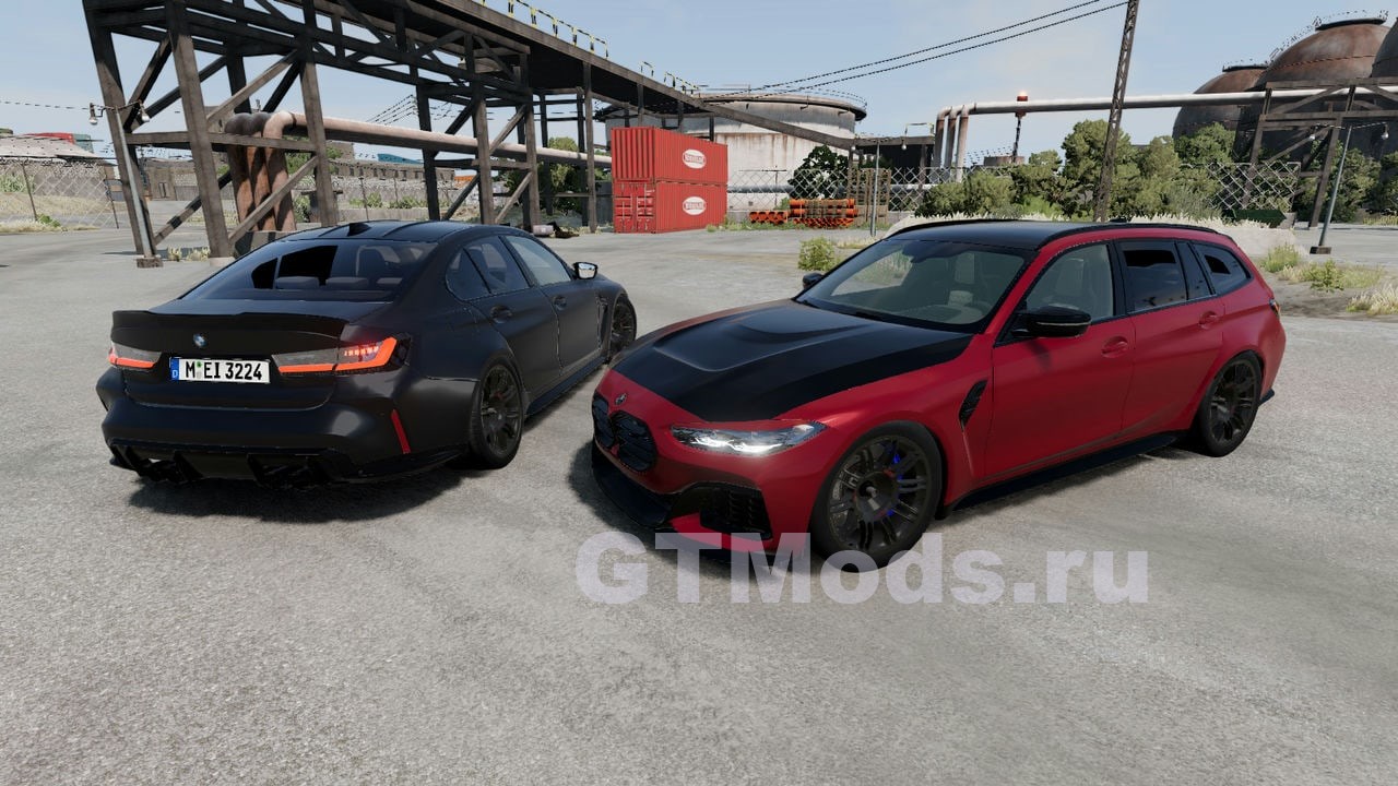 BMW M3 G80/G81 Pack (2022) v1.0 » Моды для игр про автомобили от GTMods.ru