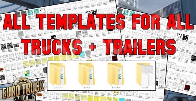 Complete Pack of Truck & Trailer Templates v1.48.x