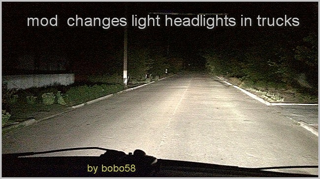 ETS2 Bright Headlights v3.6a