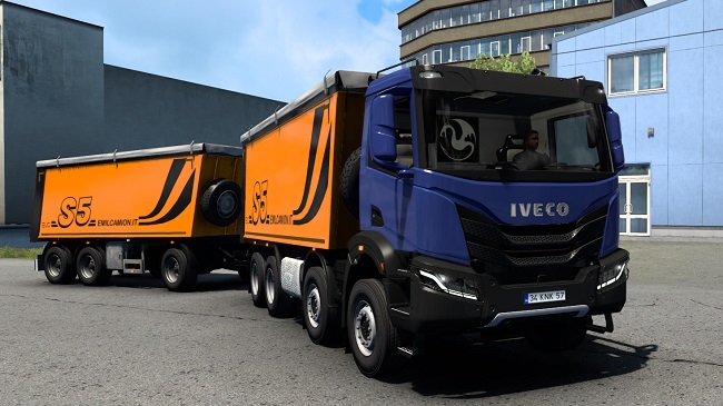 Iveco T-Way + Trailers v1.0