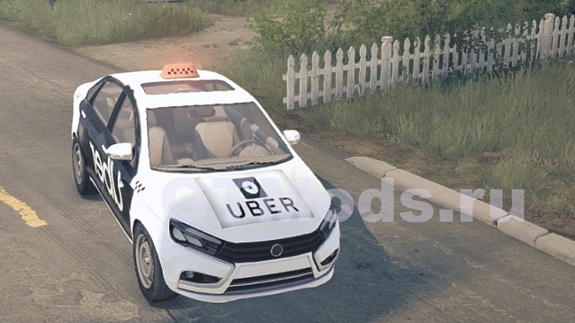 Лада Веста UBER MAIN Такси v1.0