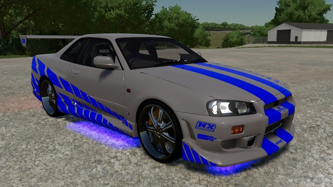 Nissan Skyline R34 Farm Edition v1.0.0.0