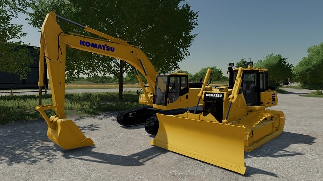 Komatsu PC300 and D65PXI Pack v1.0.0.0