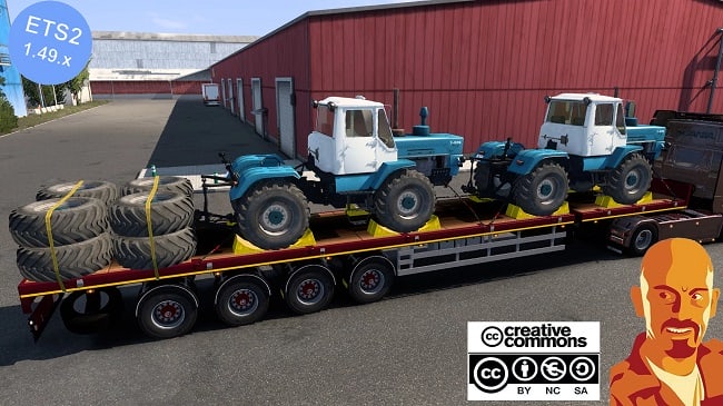 Doll 4axis Flatbed Farming Cargo Pack v1.0 Fix