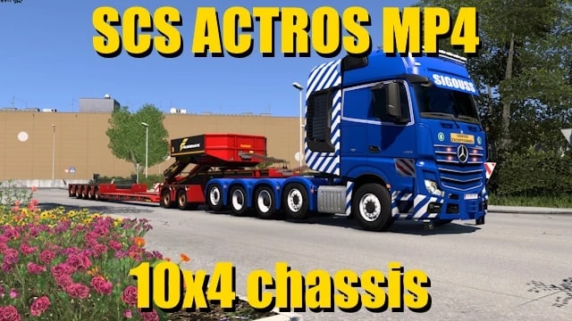 SCS Actros MP4 10x4 Chassis v1.0