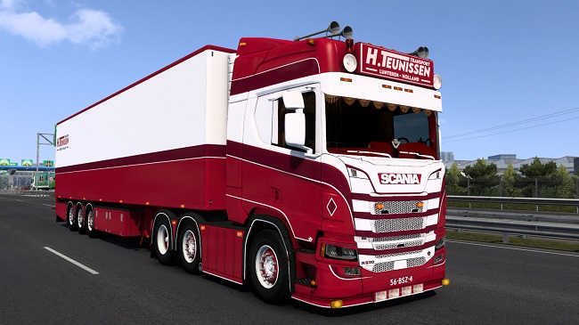 Scania R530 + Chereau H.Teunissen v2.0