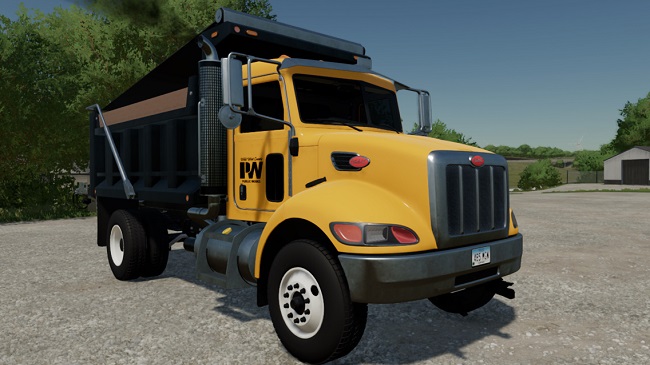 Peterbilt 340 Meyer Tailgate Salter v1.0.0.0