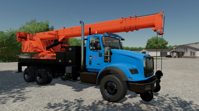 Hi-Rail HX620 Crane Truck v1.0.0.0