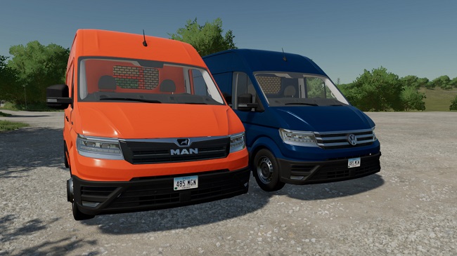 MAN and Volkswagen Van pack v1.0.0.0