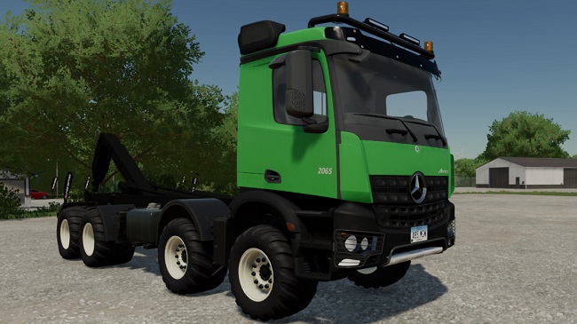 Mercedes Arocs 8x8 ITRunner v1.0.0.0