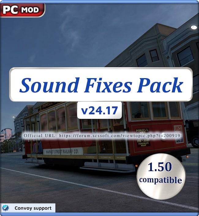 Звуковой мод Sound Fixes Pack v24.17